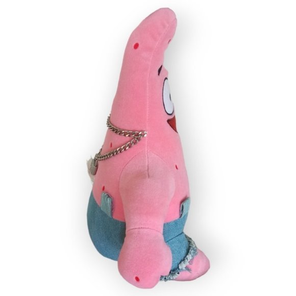 Spongebob SquarePants Punk Patrick plush 14" - Picture 2 of 7